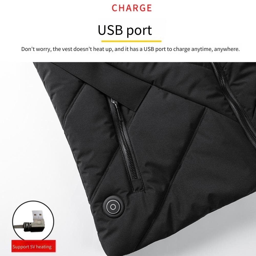 2025 NewUSB Electric Heated Ve - Heated Vest Battery incelemesi ve fiyatı