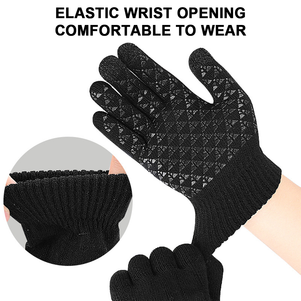USB Heated Knitted Gloves Full - Touch Screen Gloves incelemesi ve fiyatı