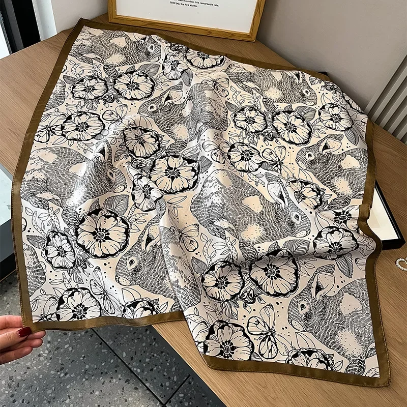 100% Silk Square For Women Cla - Shawl Wrap Winter incelemesi ve fiyatı