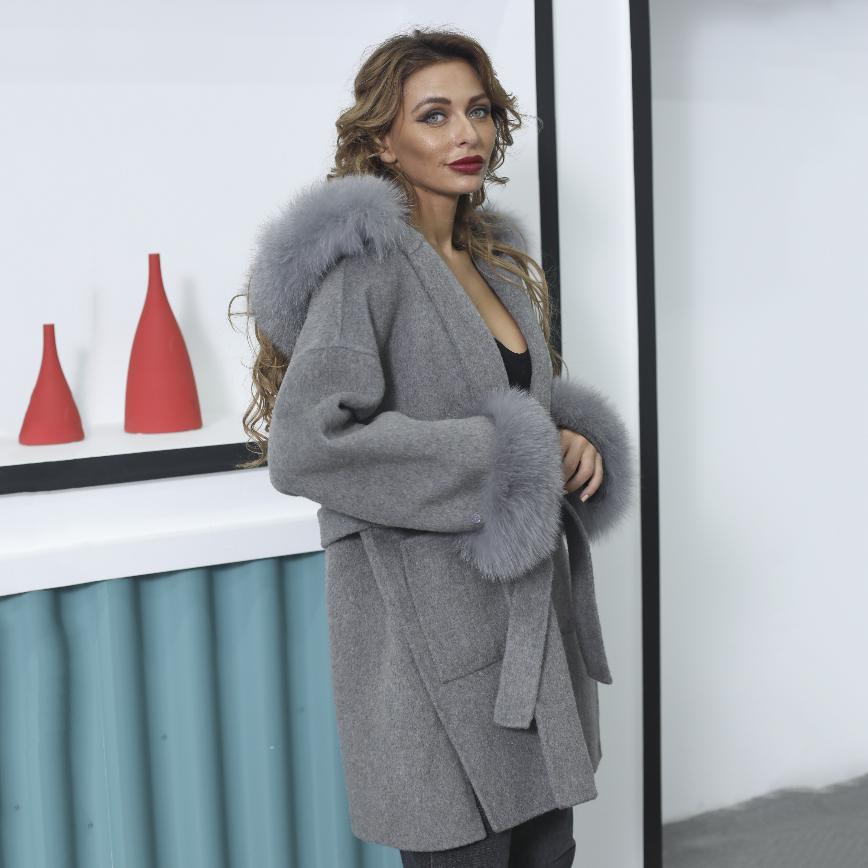 MISSJANEFUR Wool Coat with Rea - Wool Coat Peacoat incelemesi ve fiyatı