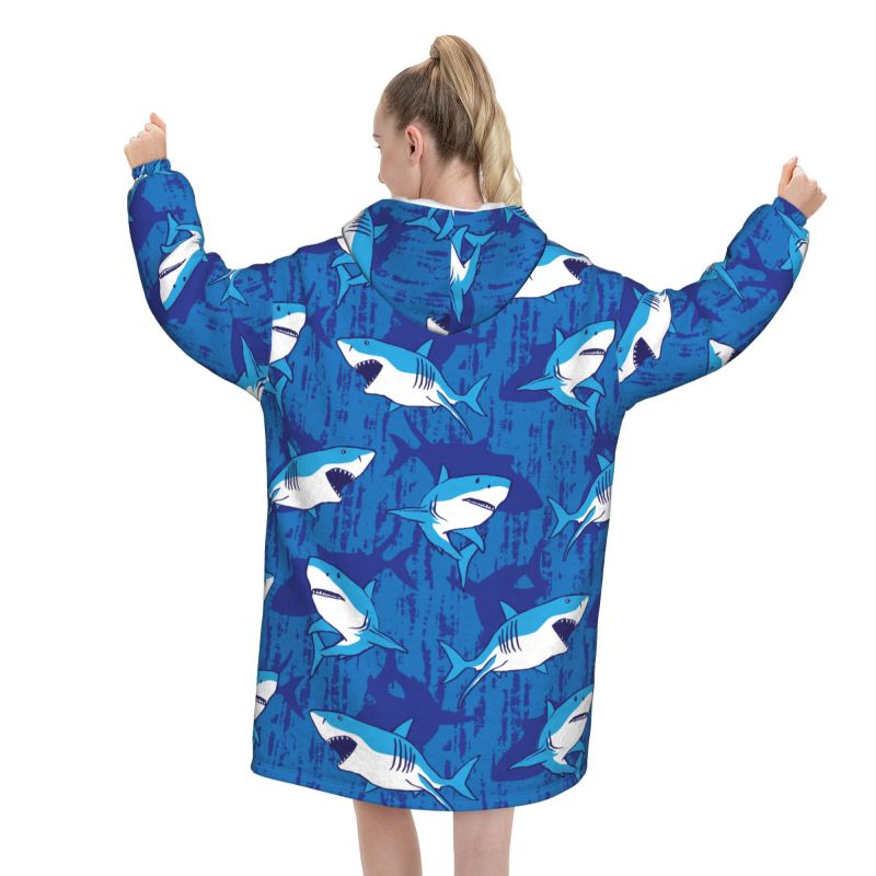 Wearable Blanket Hoodie Cartoo - Sherpa Hoodie Fleece incelemesi ve fiyatı