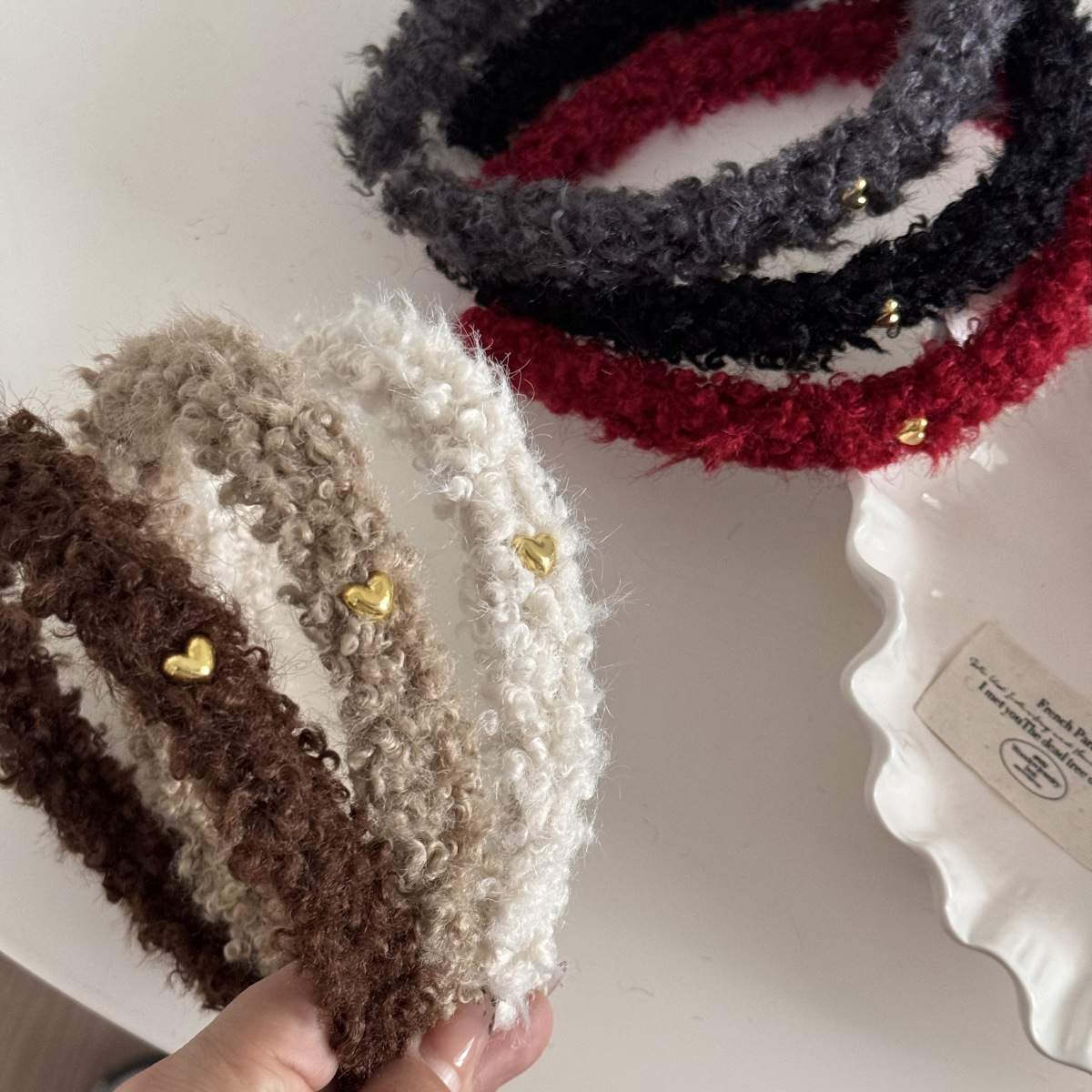 Winter Fleece Plush Headbands  - Winter Headband Fleece incelemesi ve fiyatı