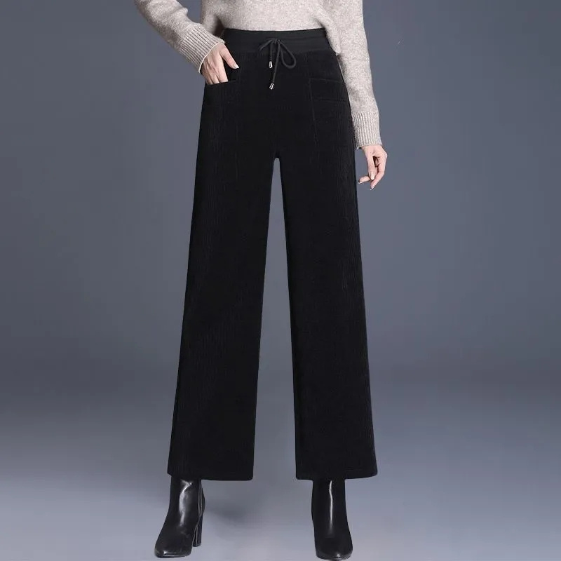 Autumn Winter Corduroy Wide Le - Corduroy Pant Warm incelemesi ve fiyatı