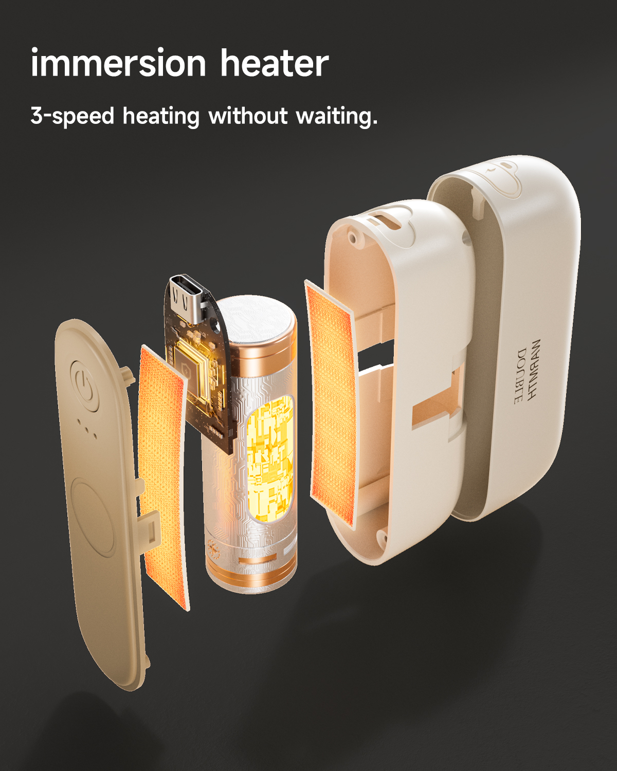 2-in-1 Magnetic Rechargeable H - Hand Warmer Electric incelemesi ve fiyatı