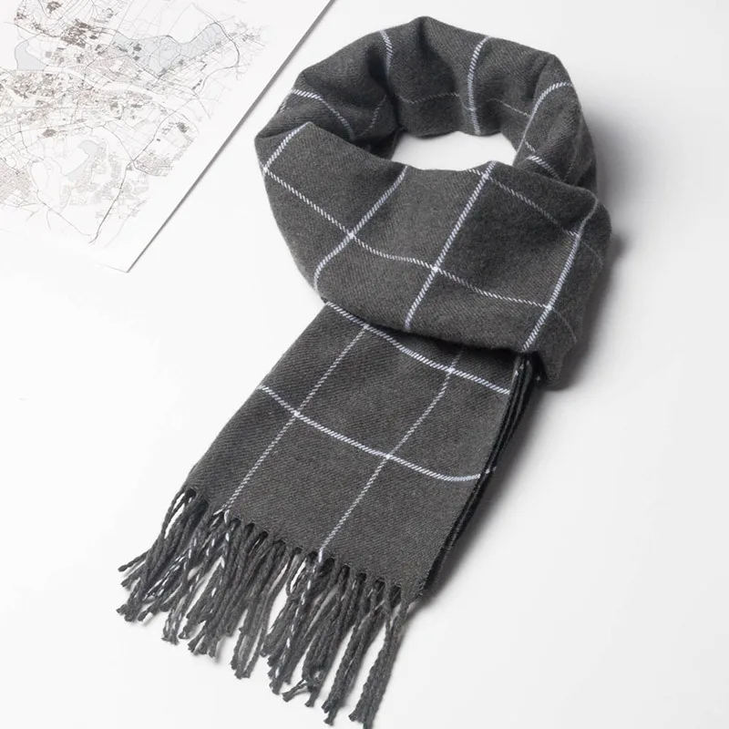 2023 New Winter Men Scarf Keep - Cashmere Pashmina Wrap incelemesi ve fiyatı