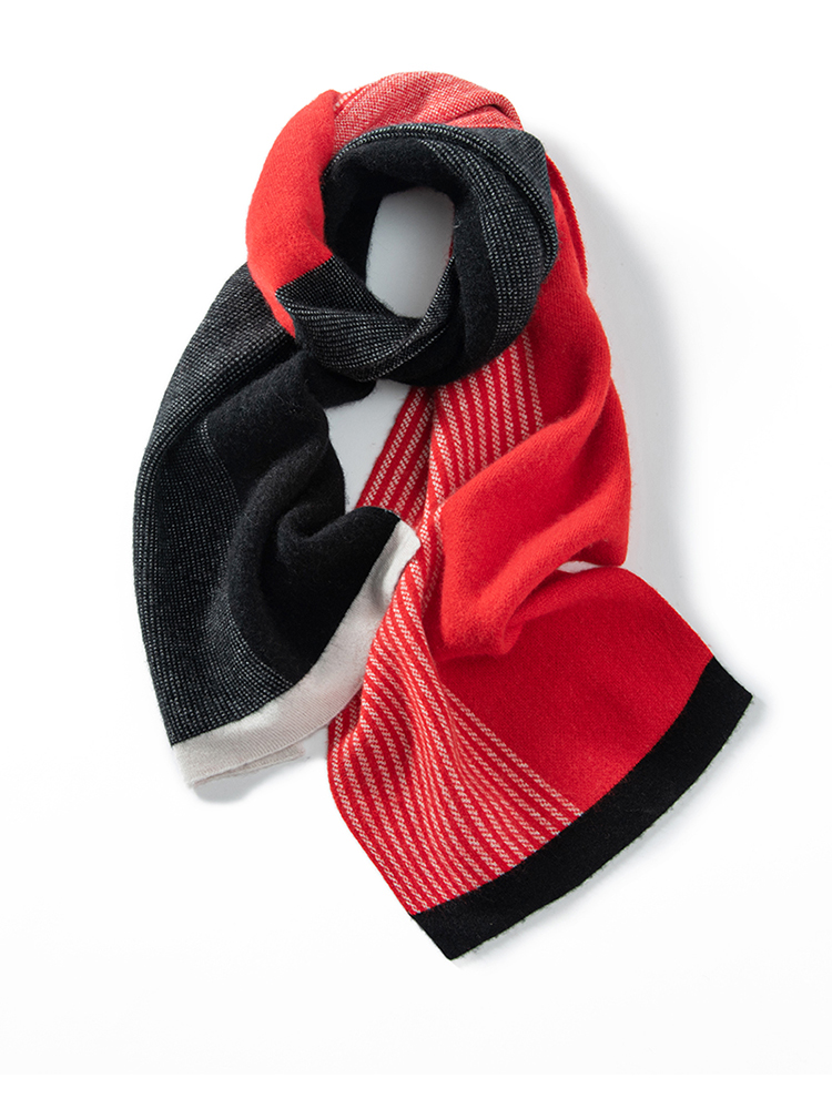 MELILAMB New Winter Men's 100% - Wool Scarf Men incelemesi ve fiyatı