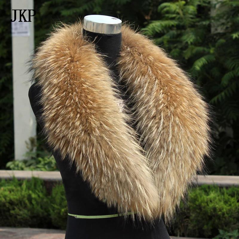 Natural Fur Collar Real raccoo - Shawl Wrap Winter incelemesi ve fiyatı