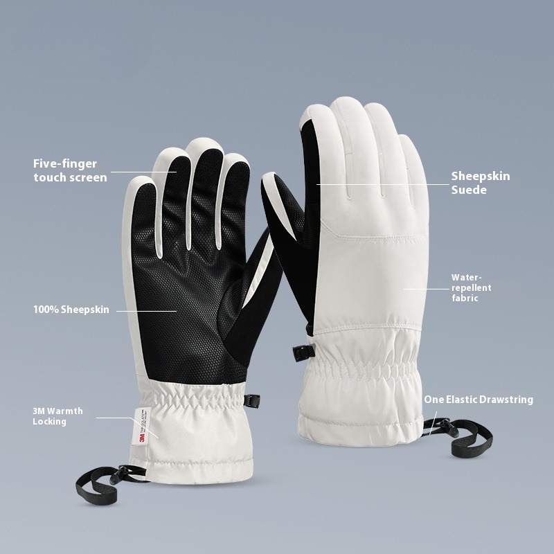 New Winter Thermal Gloves Skii - Snow Glove Insulated incelemesi ve fiyatı