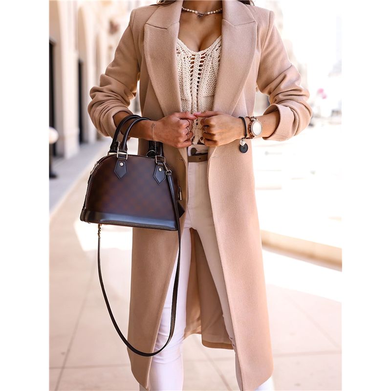 A24F-Women Long Wool Coats For - Wool Coat Peacoat incelemesi ve fiyatı