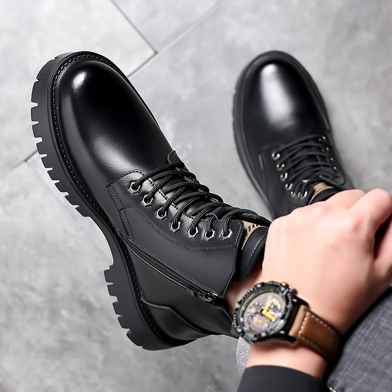 Men Classic Genuine Leather Bo - Waterproof Winter Boot incelemesi ve fiyatı