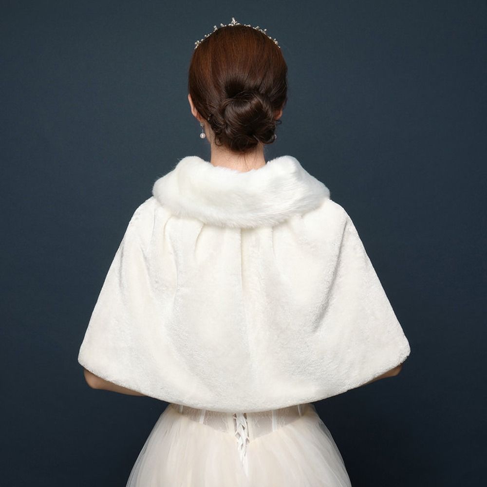 White Womens Winter Thicken Pl - Shawl Wrap Winter incelemesi ve fiyatı