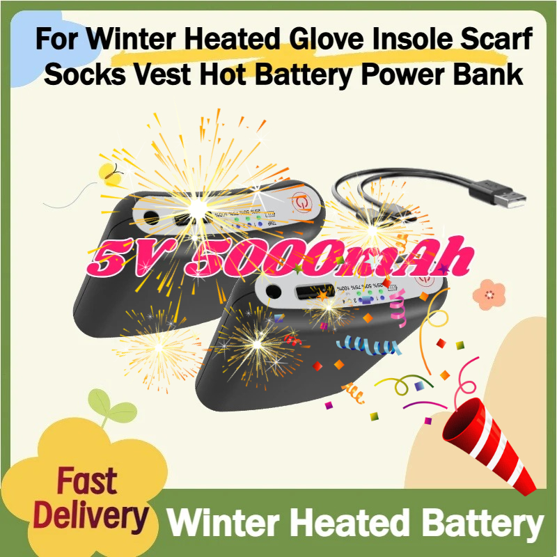 For Winter Heated Glove Insole - Heated Vest Battery incelemesi ve fiyatı