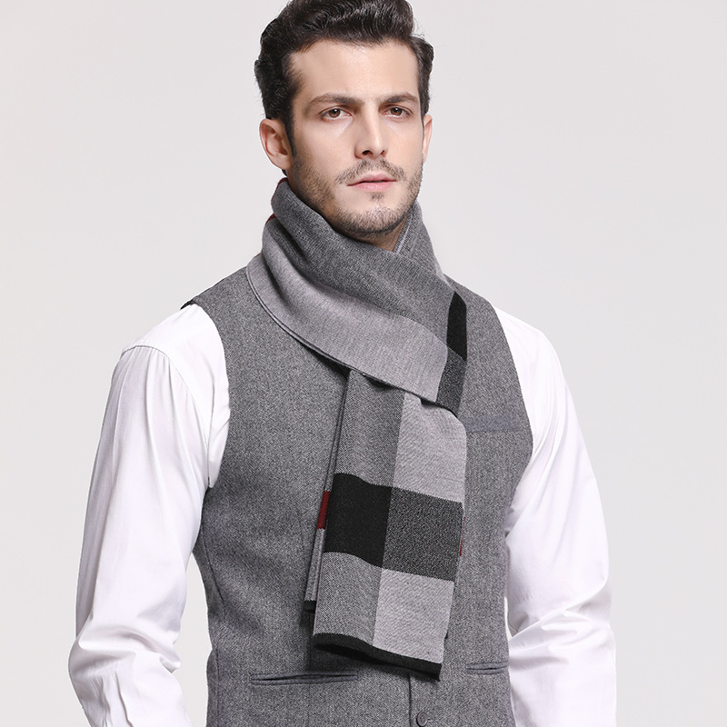 RUNMEIFA 2022 Classic Autumn & - Wool Scarf Men incelemesi ve fiyatı