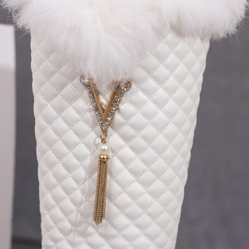 Winter Women Fur Knee High Boo - Waterproof Winter Boot incelemesi ve fiyatı