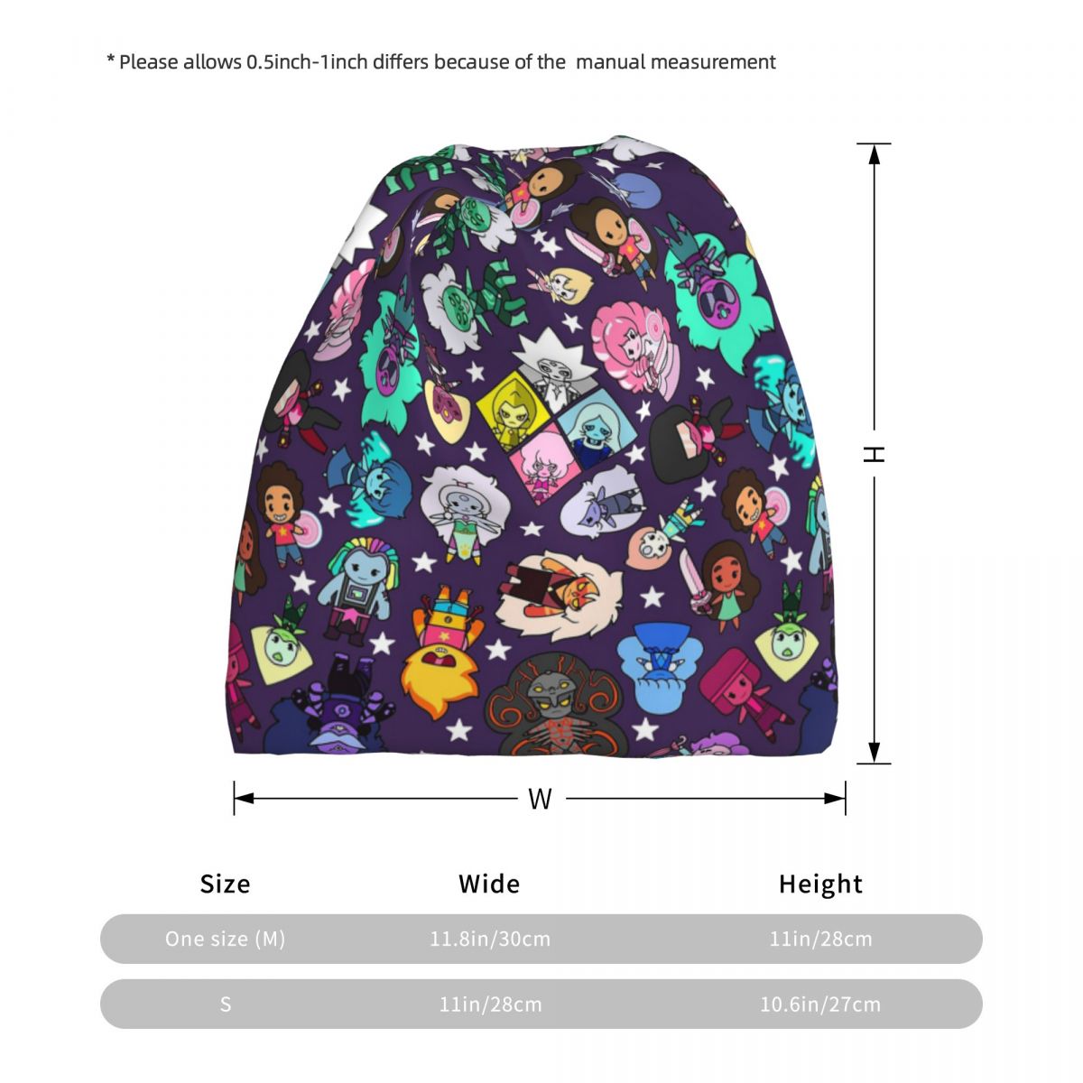Crystal Gems Steven Universe B - Knit Beanie Hat Warm incelemesi ve fiyatı