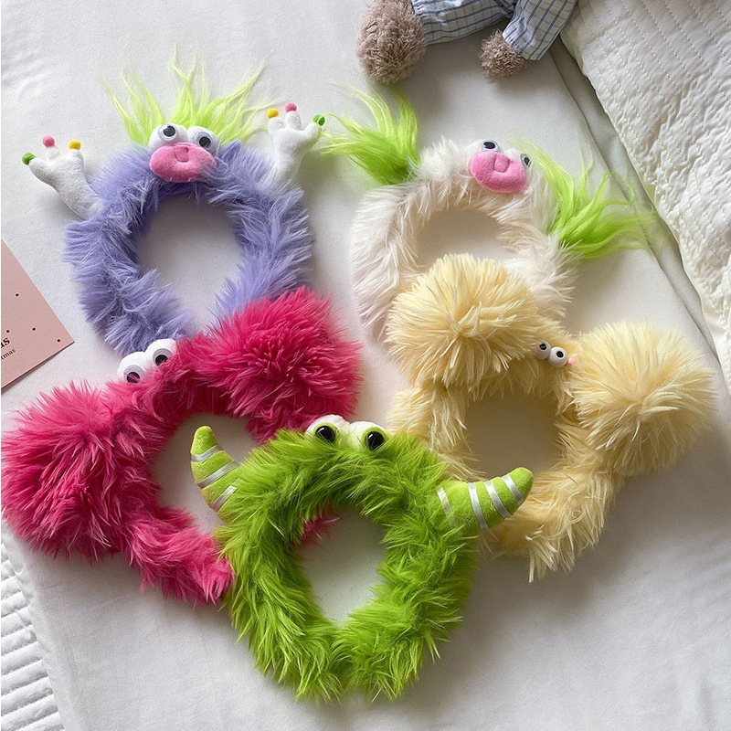 Funny Plush Headbands For Wome - Winter Headband Fleece incelemesi ve fiyatı