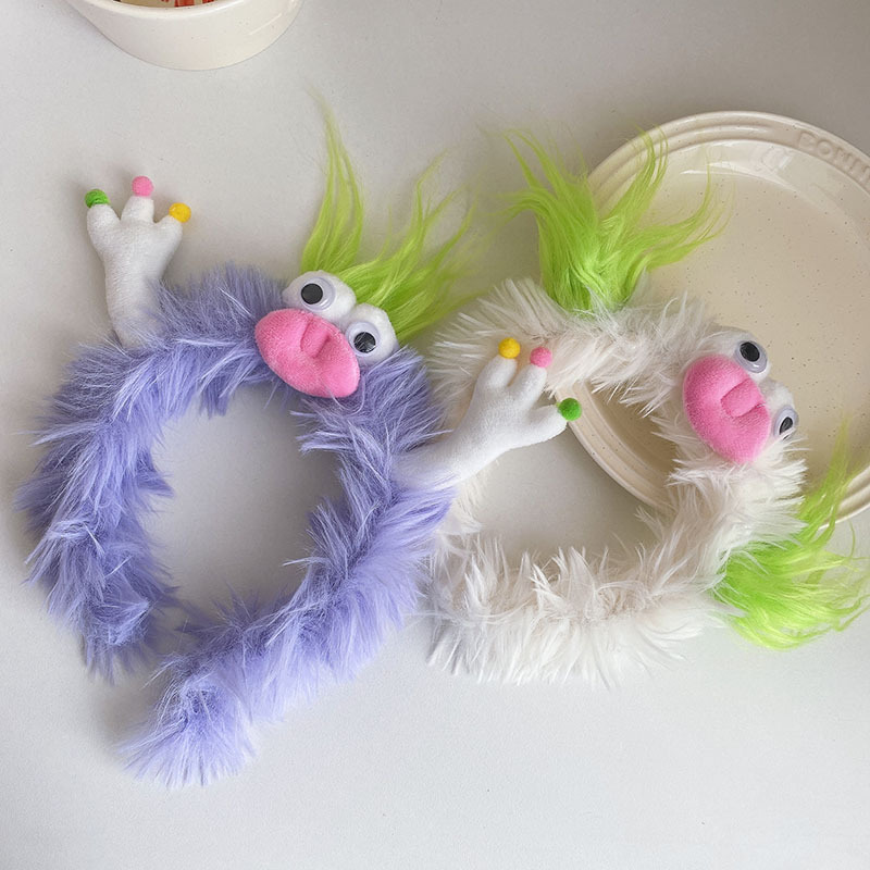Funny Plush Headbands For Wome - Winter Headband Fleece incelemesi ve fiyatı