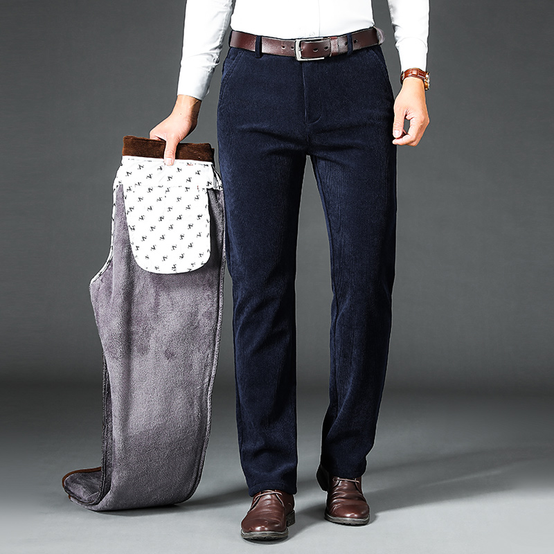 Winter Men's Fleece Corduroy P - Corduroy Pant Warm incelemesi ve fiyatı