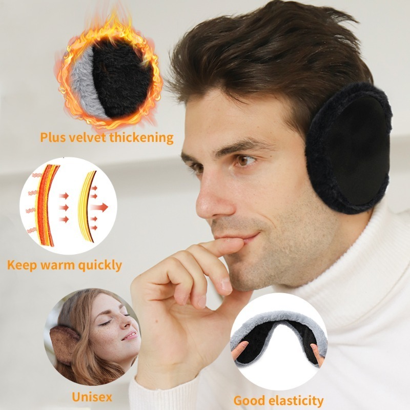 Thicken Fur Earmuffs Men Women - Winter Headband Fleece incelemesi ve fiyatı