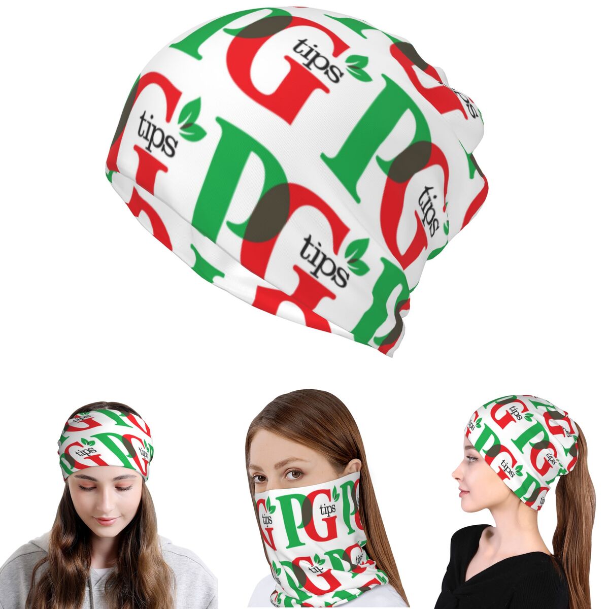 PG Tips Bandana Neck Cover Fac - Knit Beanie Hat Warm incelemesi ve fiyatı